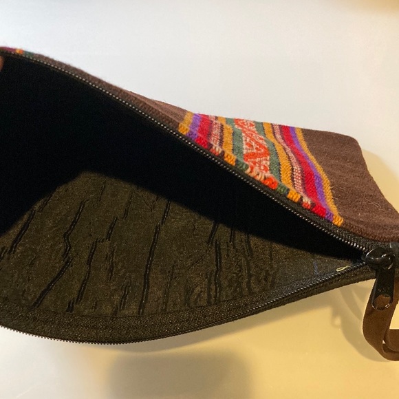 Peruvian Cusco Textile Bag | Clutch, Wristlet, Shoulder Bag, Crossbody Bag - Picture 3 of 5